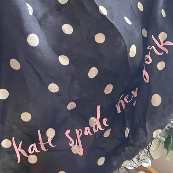 Kate Spade Black with Cream Polka Dots - Picture 6 of 7